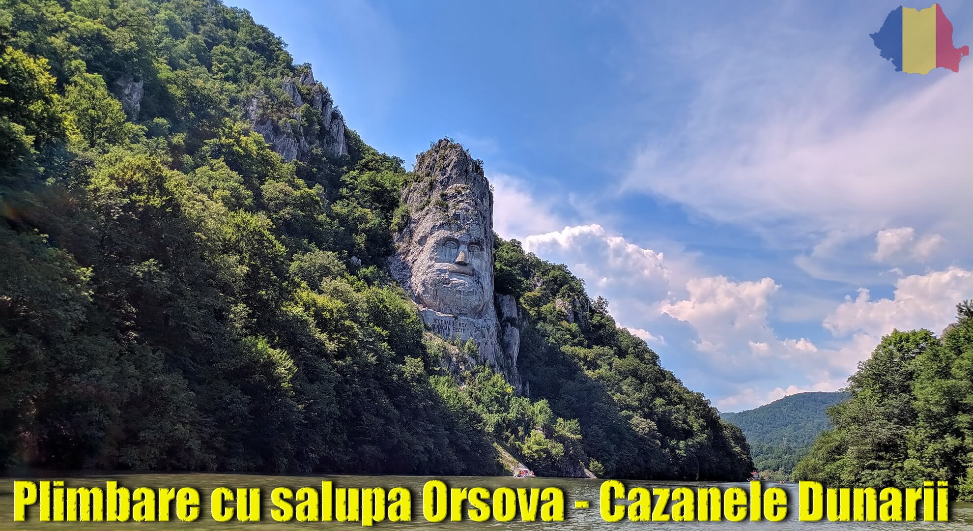Plimbare cu salupa Orsova - Cazanele Dunarii 2019