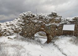 Cetatea Siria pe timp de iarna 2020