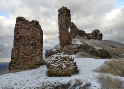 Cetatea Siria pe timp de iarna 2020