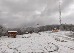 Cetatea Siria pe timp de iarna 2020