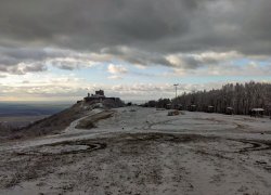 Cetatea Siria pe timp de iarna 2020