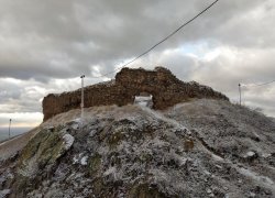 Cetatea Siria pe timp de iarna 2020