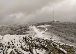 Cetatea Siria pe timp de iarna 2020