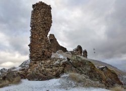 Cetatea Siria pe timp de iarna 2020