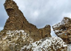 Cetatea Siria pe timp de iarna 2020