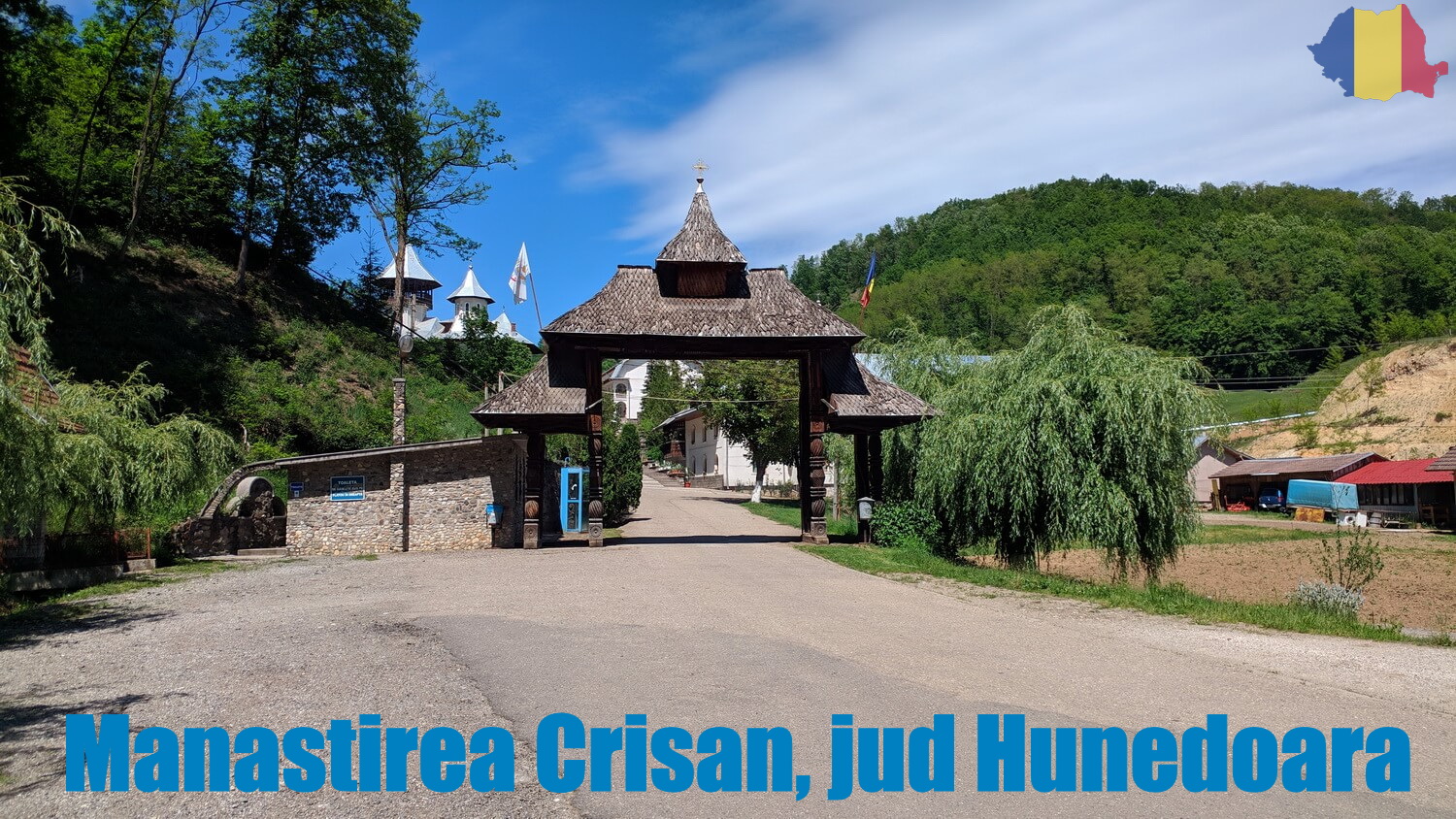 Manastirea Crisan, jud Hunedoara 2020