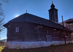 Biserica de lemn din Corbesti din judetul Arad