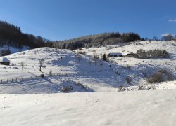 Fundatura Ponorului iarna din judetul Hunedoara