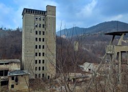 Ruinele minei de cupru de la Moldomin din Moldova Noua