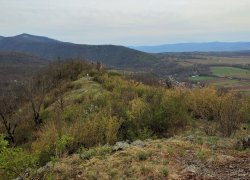 Ruinele Cetatii Dezna din judetul Arad