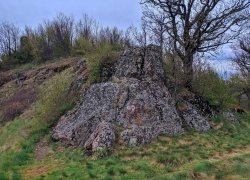 Ruinele Cetatii Dezna din judetul Arad