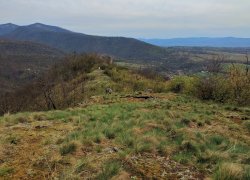 Ruinele Cetatii Dezna din judetul Arad