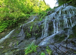 Cascada Rausor din Retezat