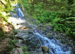 Cascada Rausor din Retezat