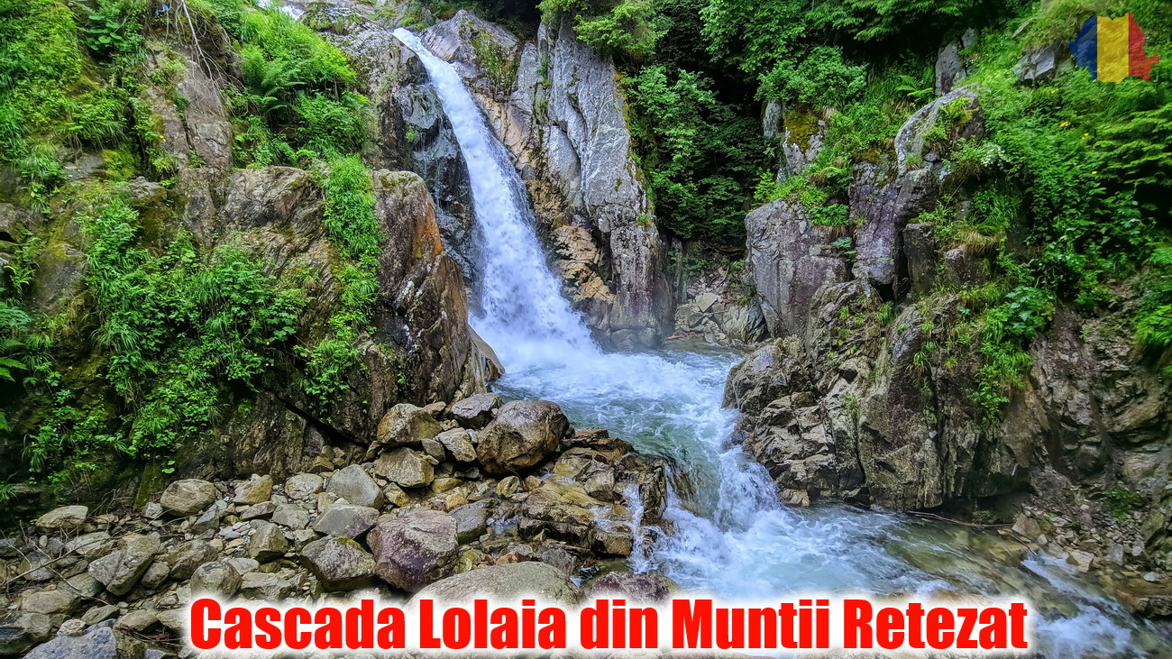 Cascada Lolaia din Muntii Retezat