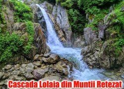 Cascada Lolaia din Muntii Retezat