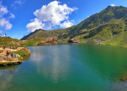 Lacul Balea de pe Transfagarasan