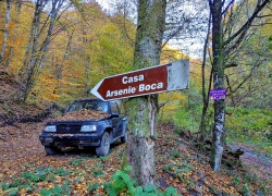 drum forestier catre Casa lui Arsenie Boca