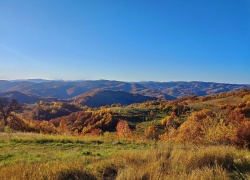 Vedere panoramica de pe Dealul Bujoara