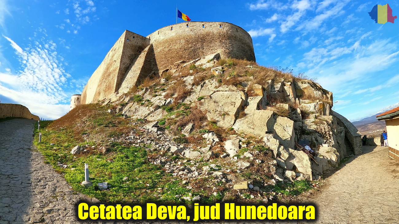 Cetatea Deva din jud Hunedoara