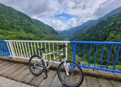 Traseu cu bicicleta Baraj Gura Apelor - Lacul Bucura