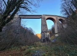 Viaductul Jitin din judetul Caras-Severin