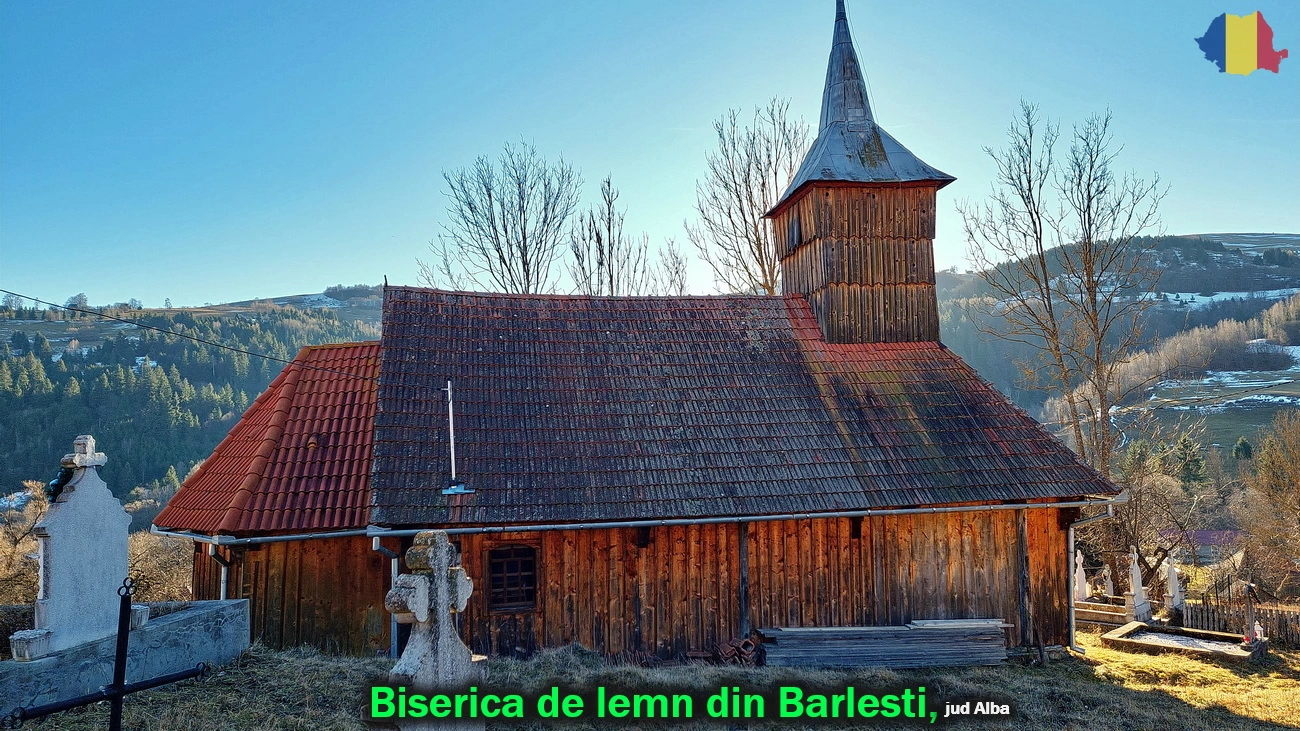Biserica de lemn din Barlesti din jud Alba