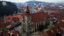 Orasul Brasov vazut de la inaltime