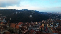 Orasul Brasov vazut de la inaltime