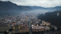Orasul Brasov vazut de la inaltime