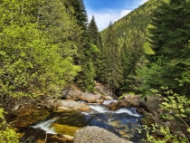 Cascada Lolaia din Muntii Retezat