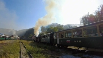 Excursie cu trenul cu aburi Mocanita din Maramures