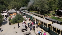 Excursie cu trenul cu aburi Mocanita din Maramures