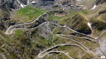 Soseaua Transfăgărășan - de la Cârțișoara la Bâlea Lac