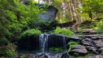 Cascada Varsag din judetul Harghita