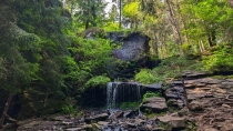 Cascada Varsag din judetul Harghita