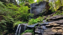 Cascada Varsag din judetul Harghita