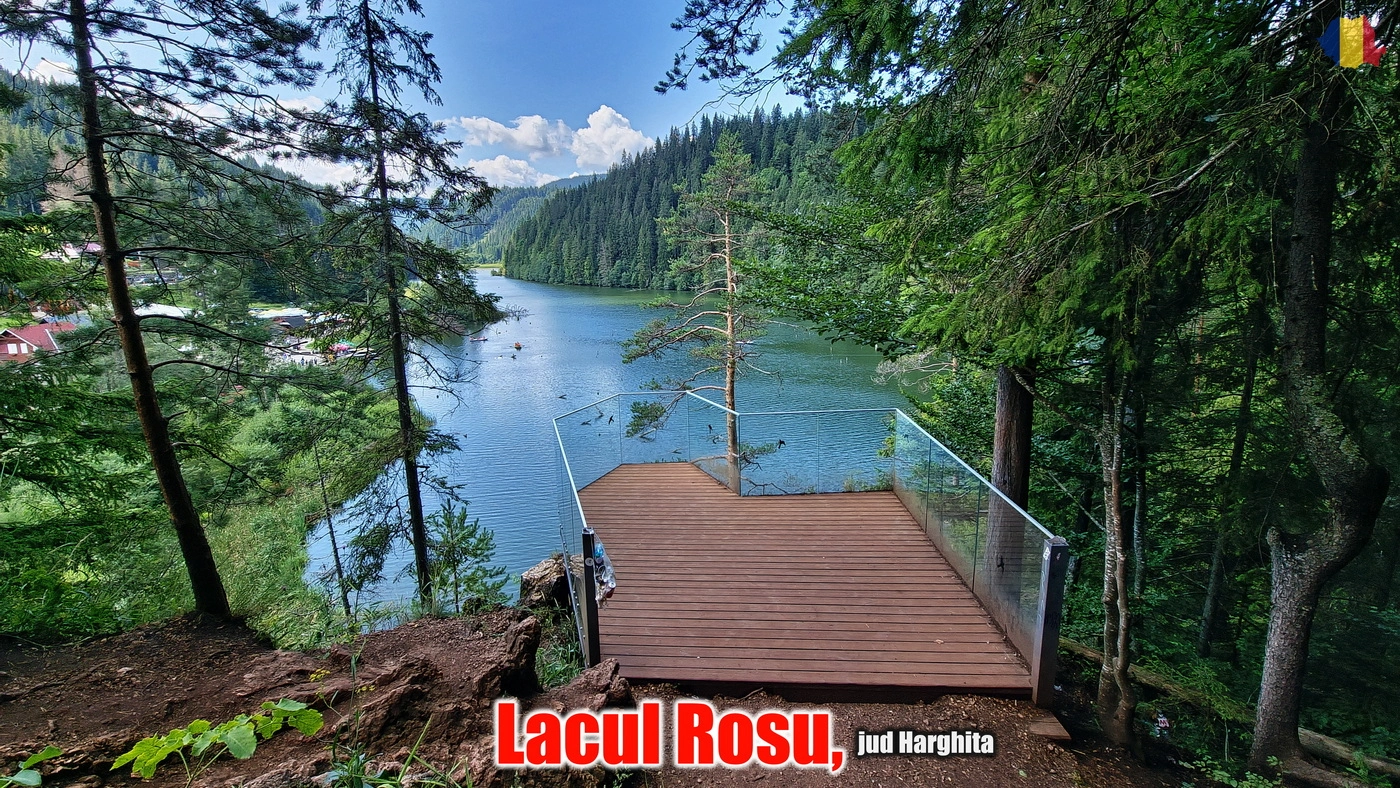 Lacul Rosu din judetul Harghita