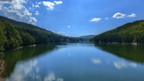Lacul Gozna (Valiug) din judetul Caras-Severin