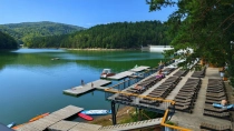 Lacul Gozna (Valiug) din judetul Caras-Severin
