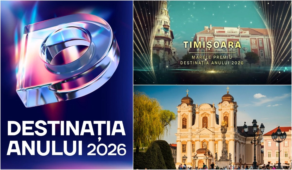 Destinatia Anului 2026 castigata de Timisoara