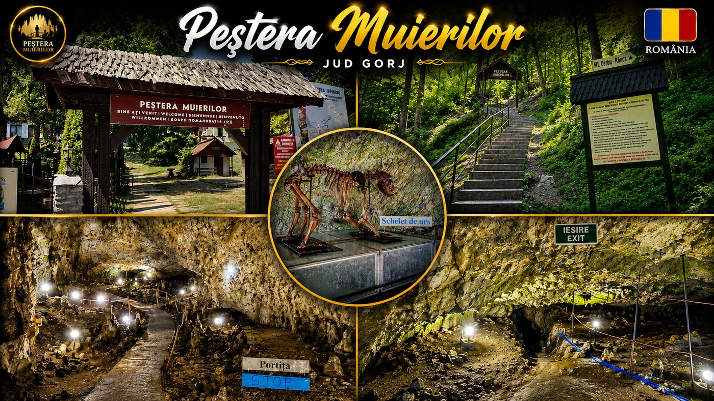 Pestera Muierilor din Baia de Fier din jud Gorj