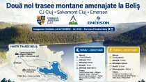 Două noi trasee montane amenajate la Beliș