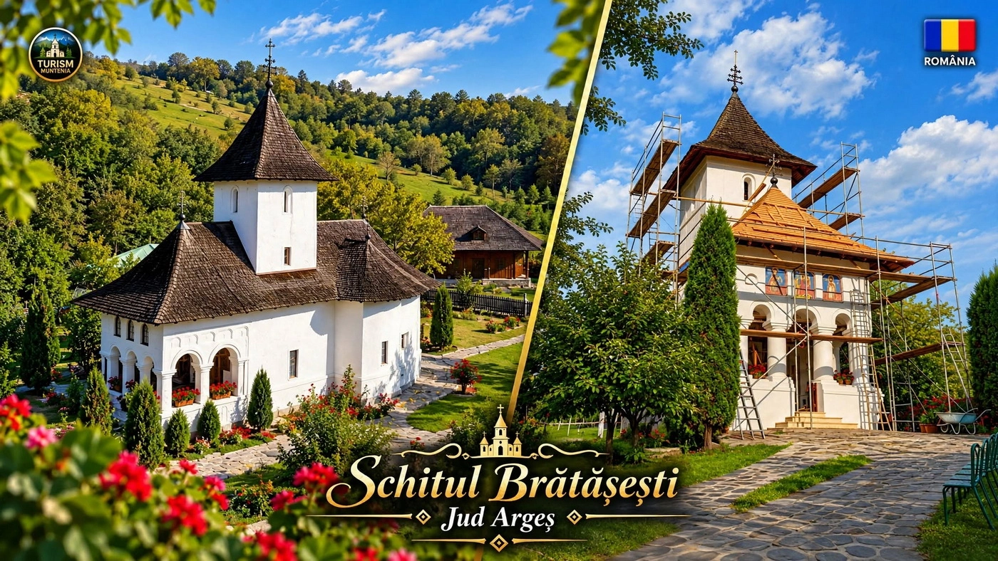Schitul Brătășești din jud Arges